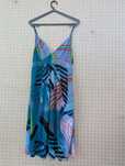 Vestido em malha estampado