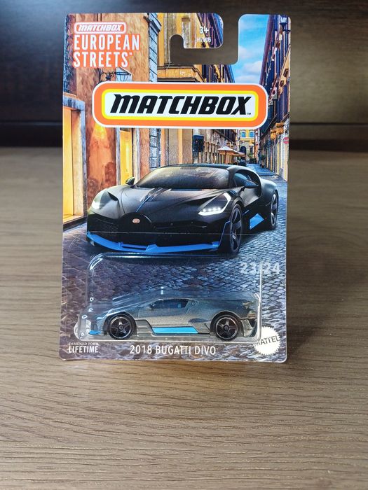 Matchbox 2018 Bugatti Divo European Streets