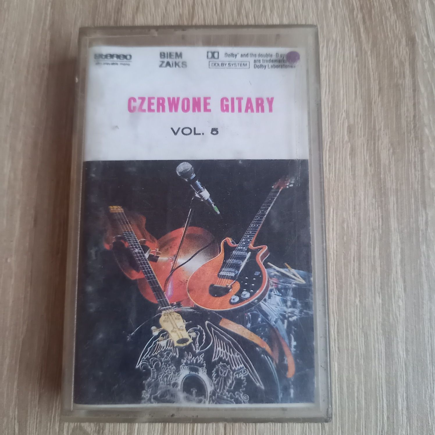 Kaseta magnetofonowa Czerwone Gitary vol.5