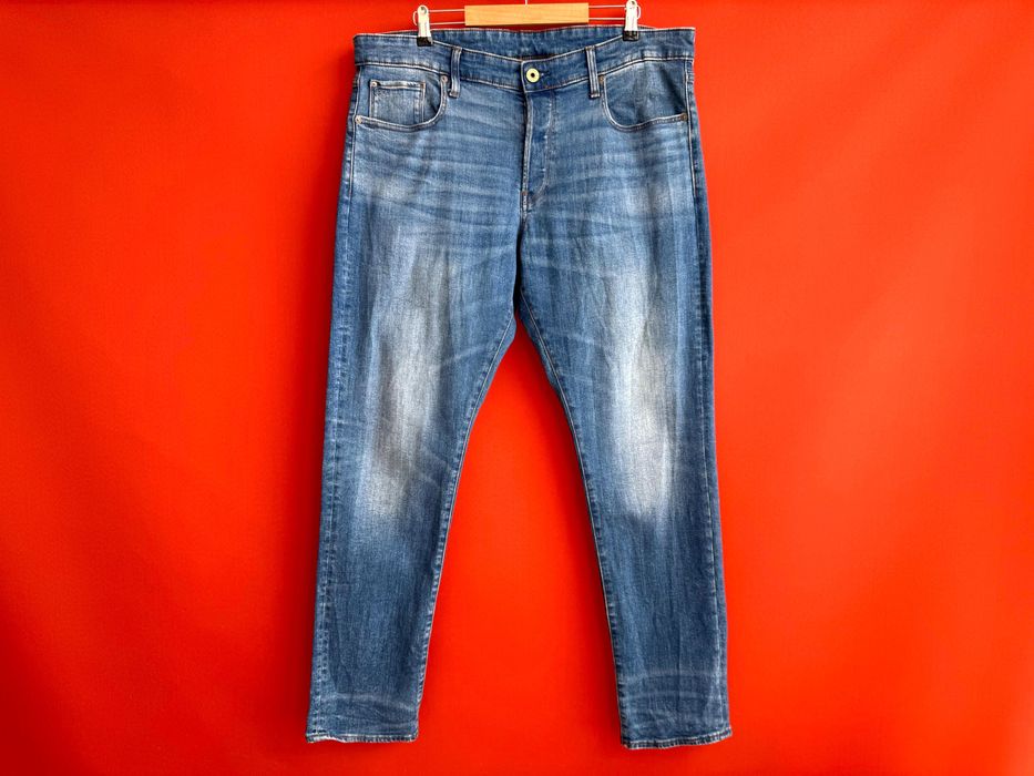 G-Star Raw 3301 Tapered Оригінал чоловічі джинси штани розмір 36 38