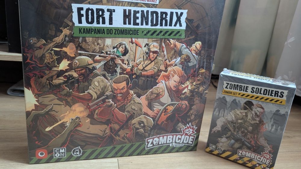 Zombicide fort hendrix + zombie soldiers