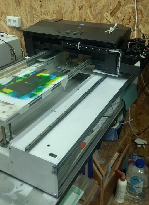 УФ DTF принтер на базе Epson L1800 Срочно