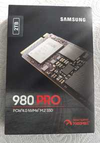 Dysk Samsung 980 pro 2 TB, M. 2.- Nowy!!!