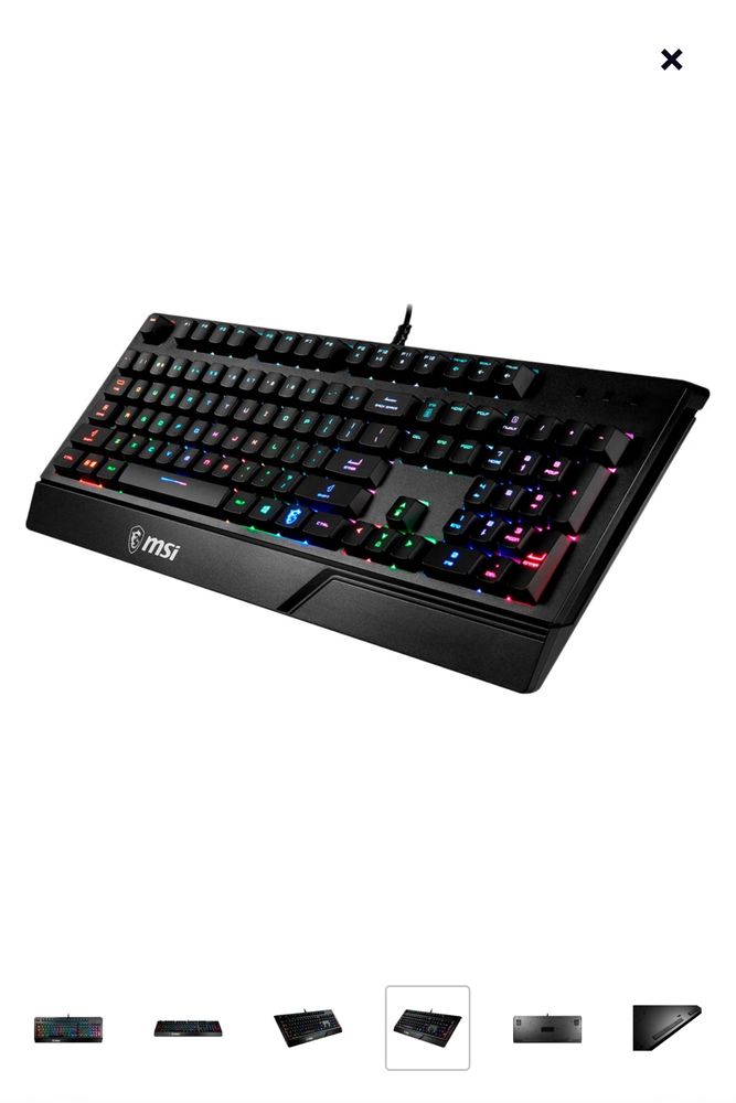 Клавіатура MSI VIGOR GK20 UA (VIGOR_GK20_UA)