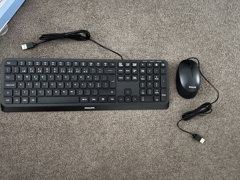 Conjunto teclado + rato Novo Philips