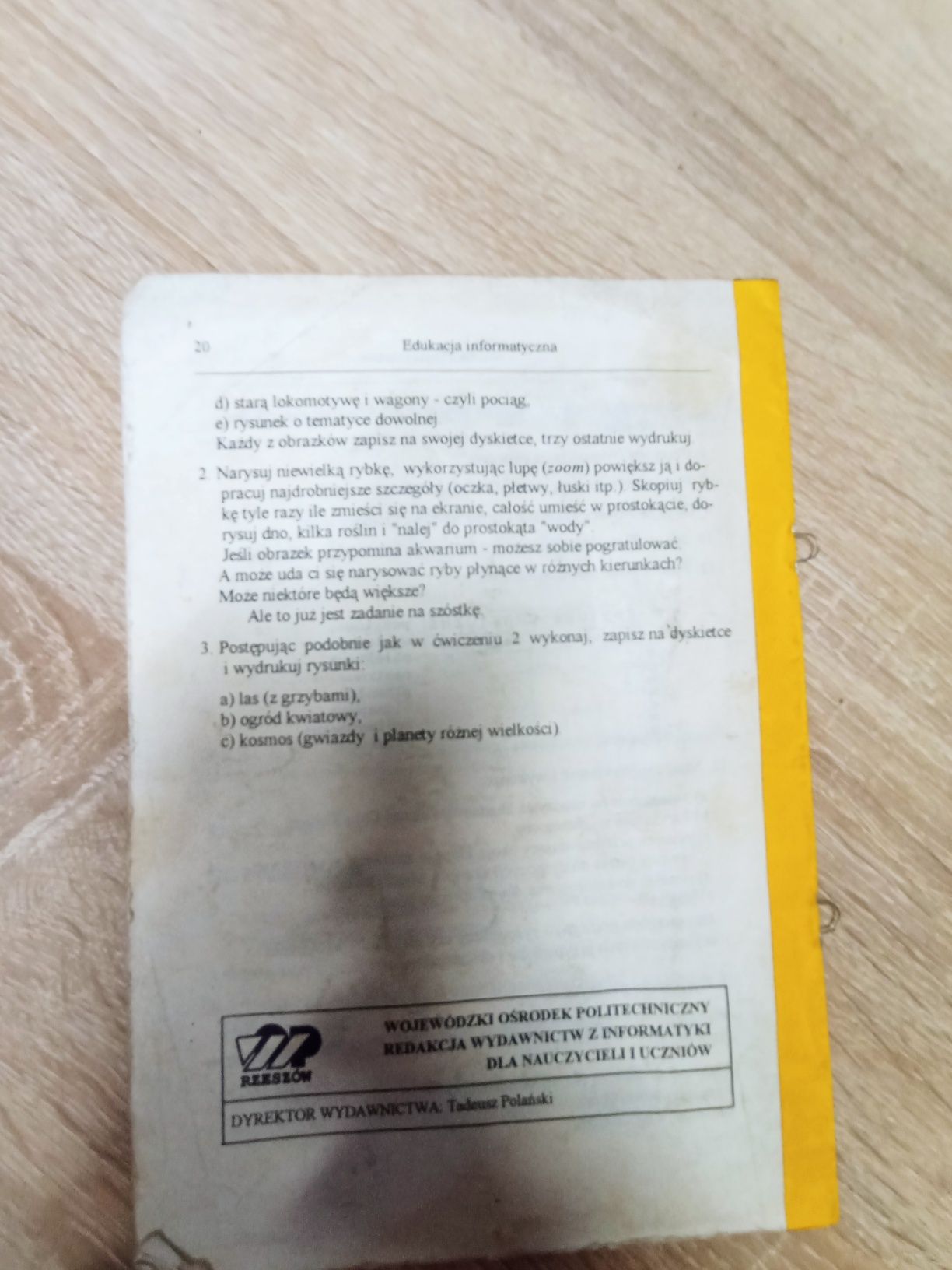 Grafika komputerowa Maria Jerzak, Wojewódzki Ośrodek Politechniczny