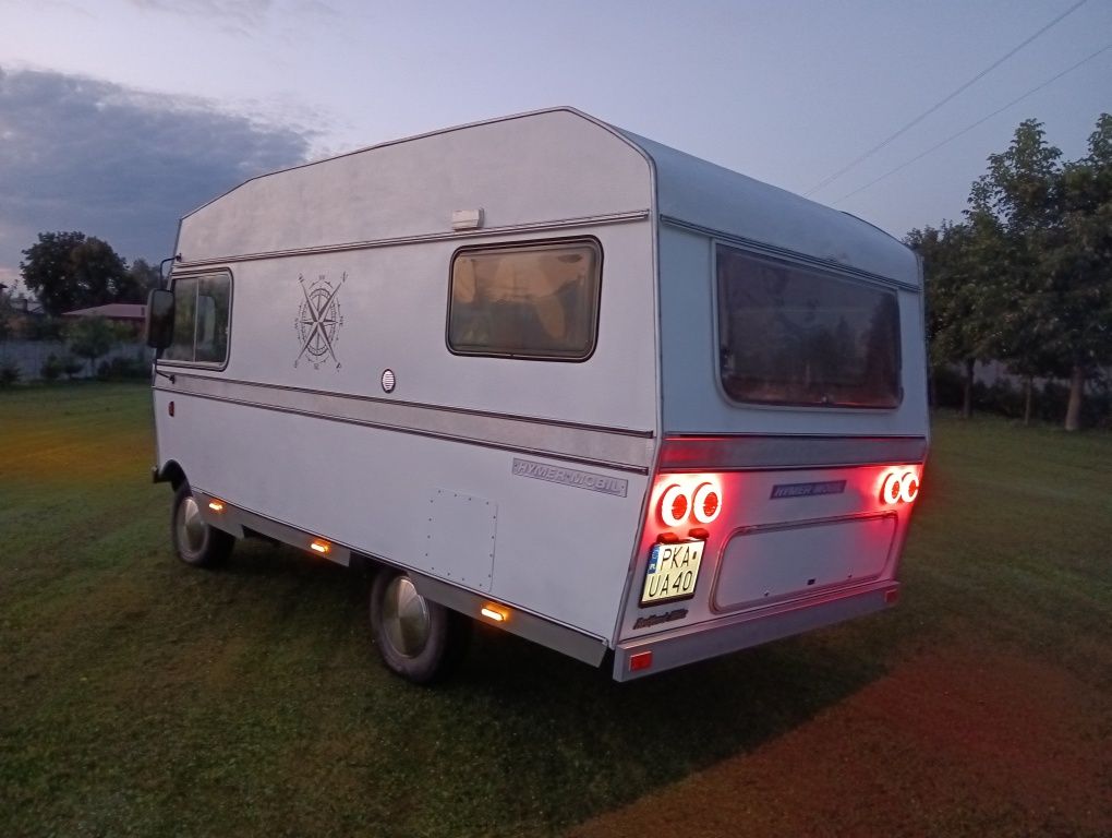 Bedford  Blitz  Hymer kamper  retro 1978 hymer mobil