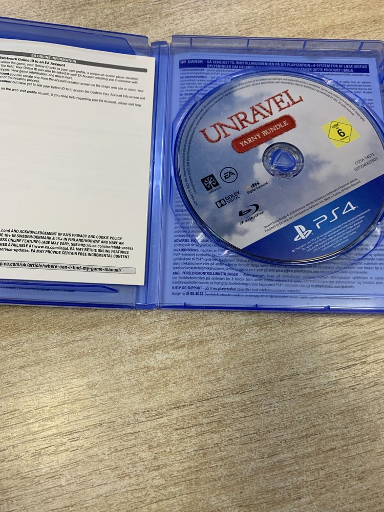 Unravel 1 i 2 gra do ps 4