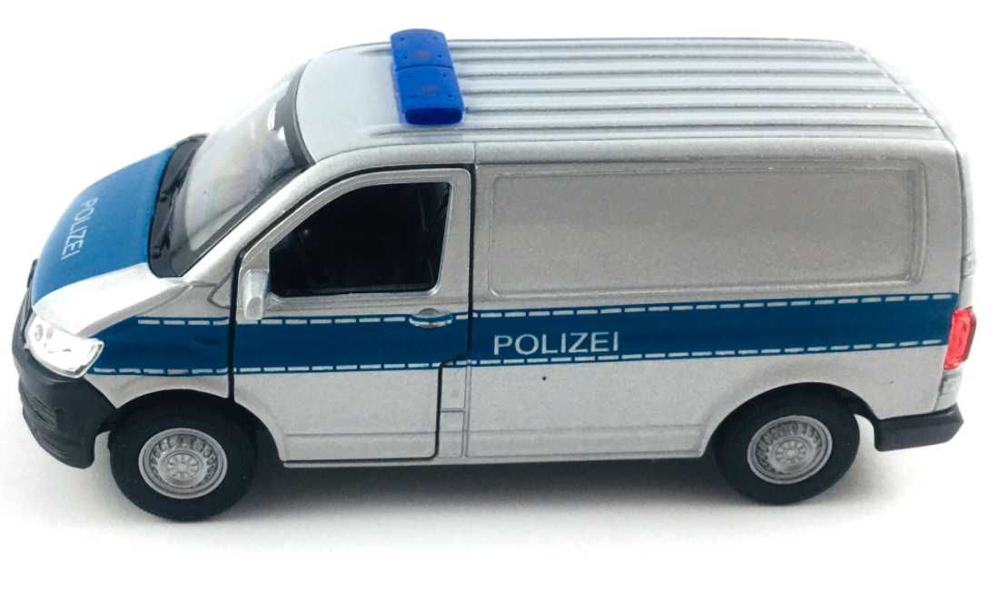 VW Transporter T6 VAN Policja WELLY model 1:34