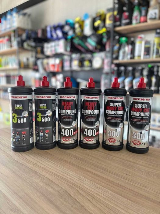 Полірувальні пасти Koch Chemie Rupes H9 Полировочные пасты Menzerna