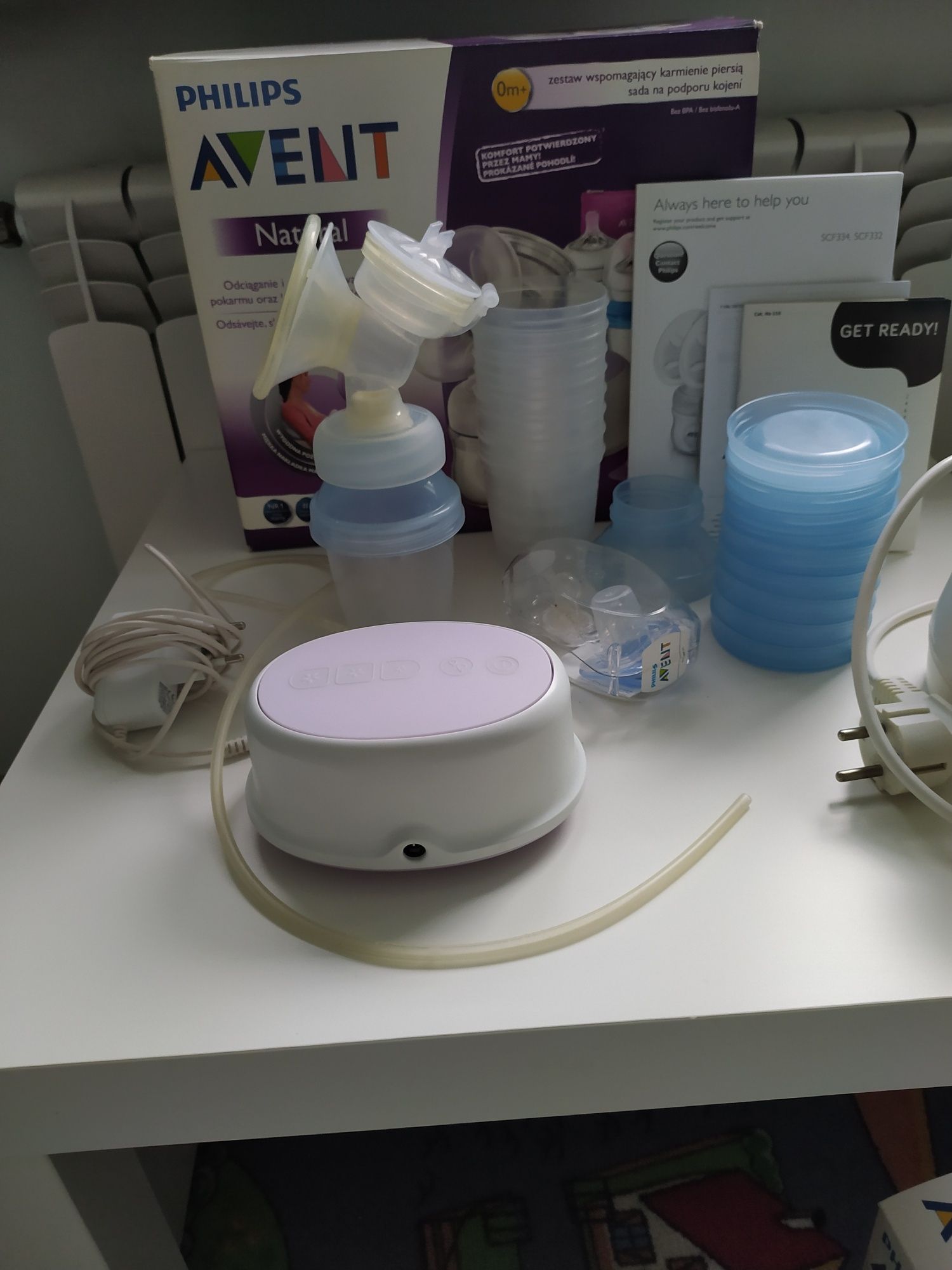 Laktator Philips Avent SCF 332+ Gratisy