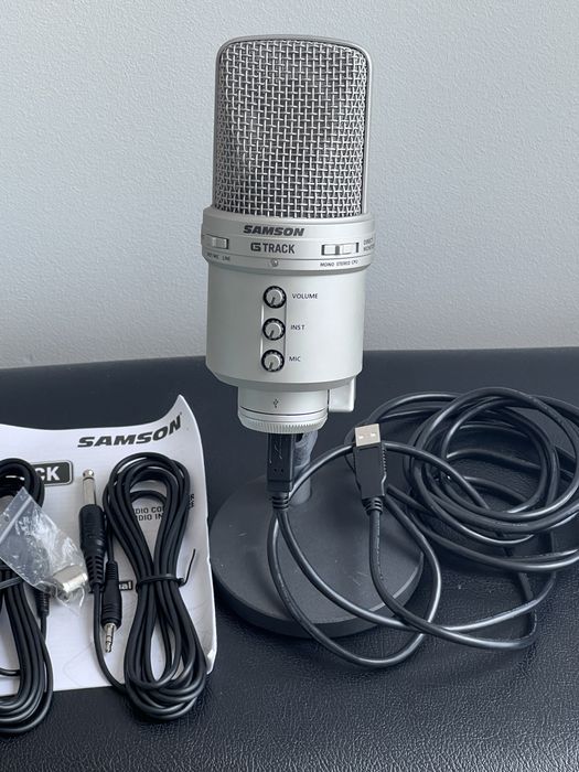 Samson G Track Microfone USB - o melhor - estado de novo