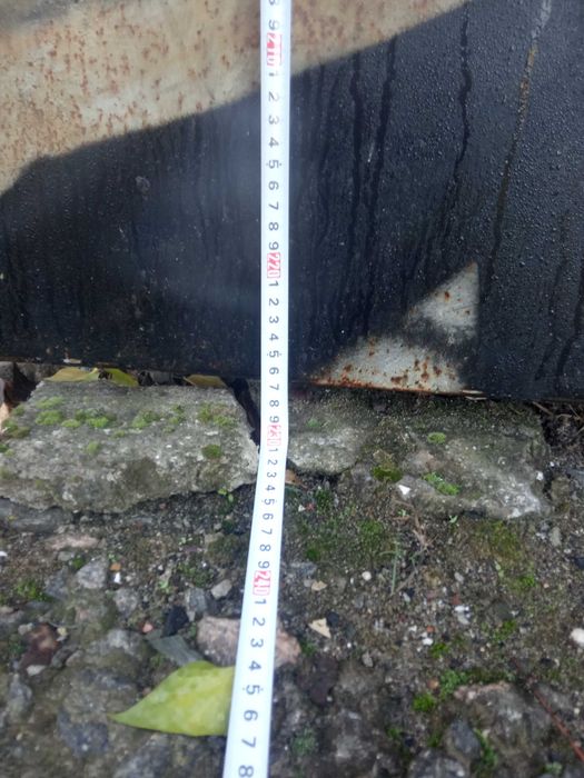 Гараж металевий високий