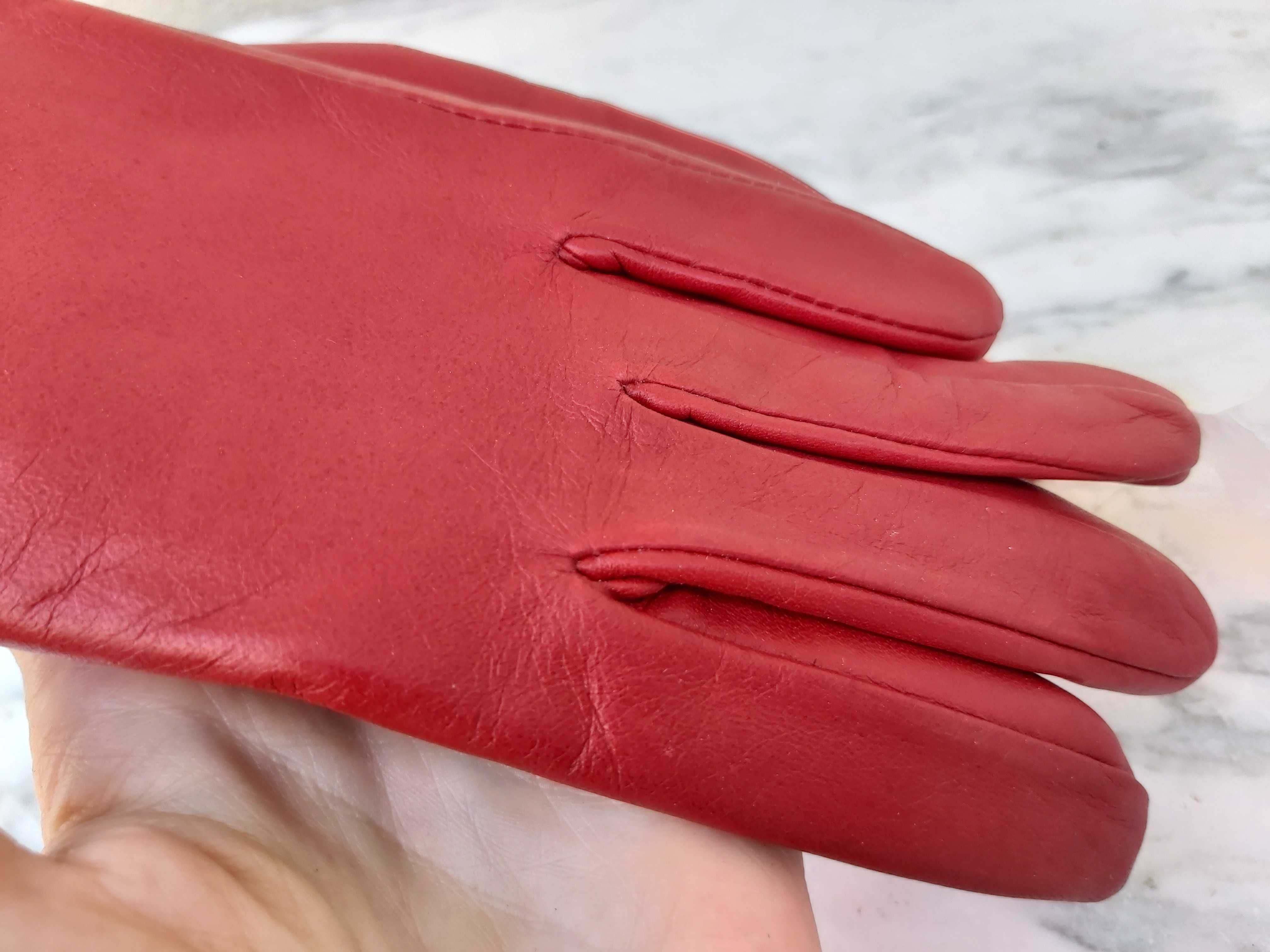 ‼️NOWE rękawiczki skórzane WITTCHEN rozmiar M t054