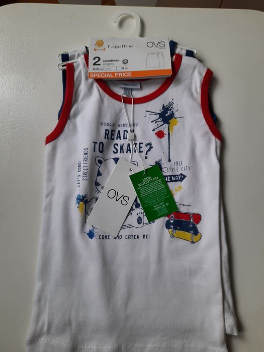 Podkoszulki chłopięce 98 cm