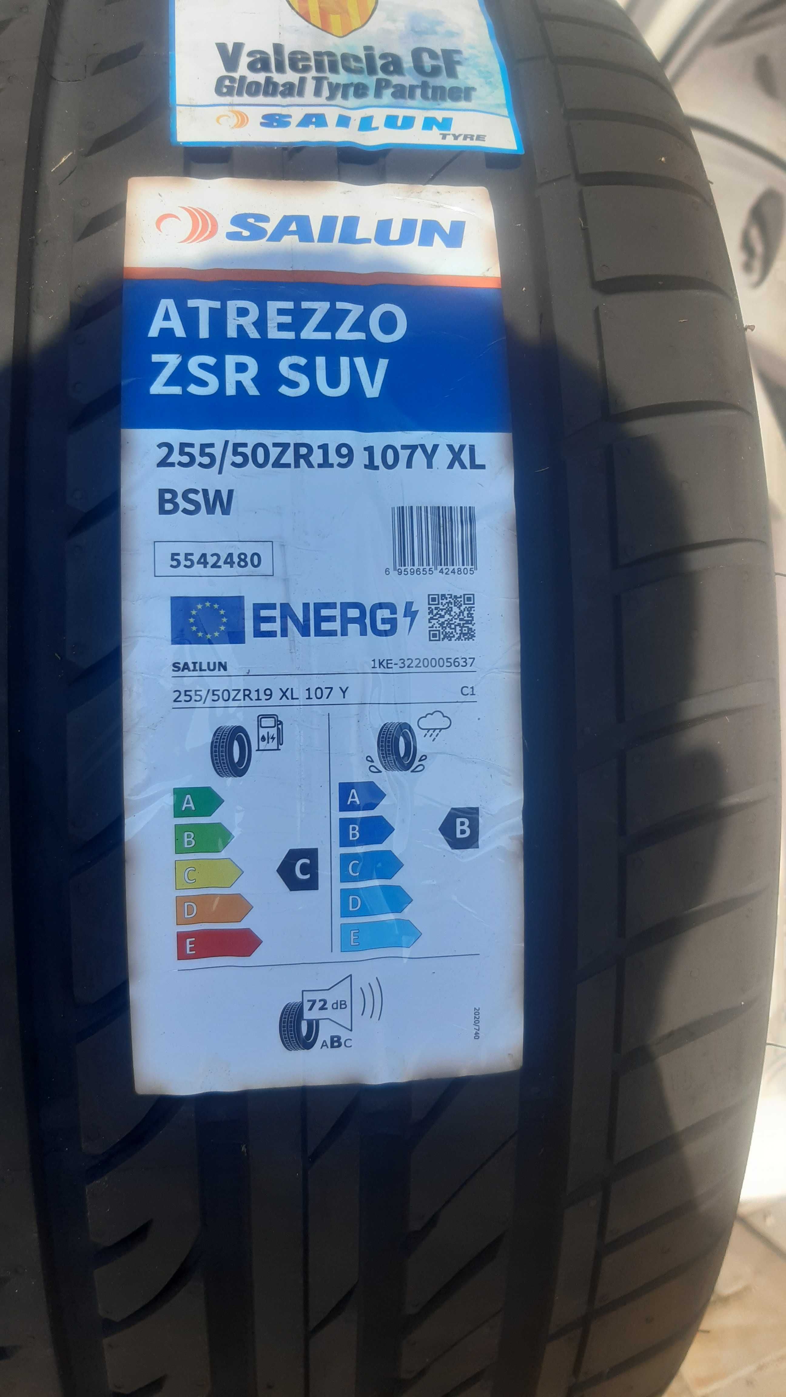 4x Opona Sailun L285/45 ZR19 255/50 R19 Atrezzo ZSR Bmw X5