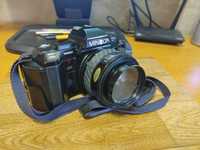 Плёночный фотоаппарат  MINOLTA AF 7000+ обьектив EXAKTA 35-70mm 3.5/4.
