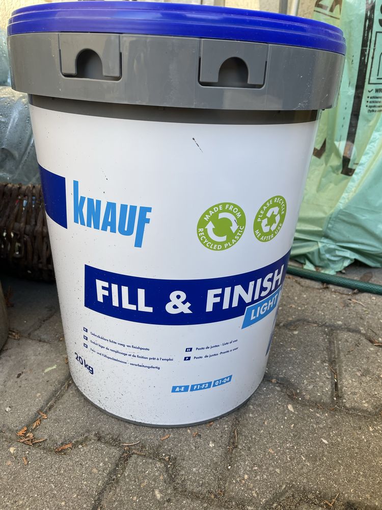 Knauf fill finish pelne wiadro