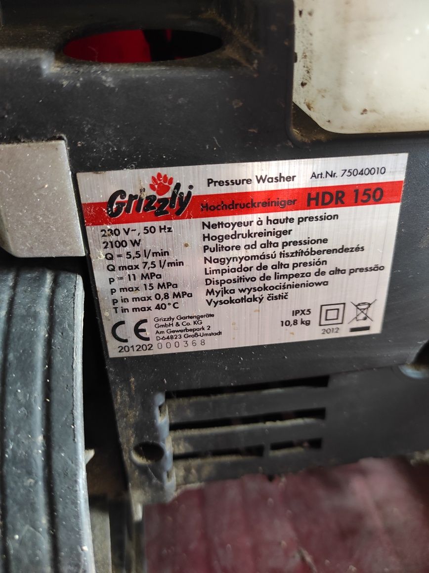Myjka Grizzly HDR 21-150