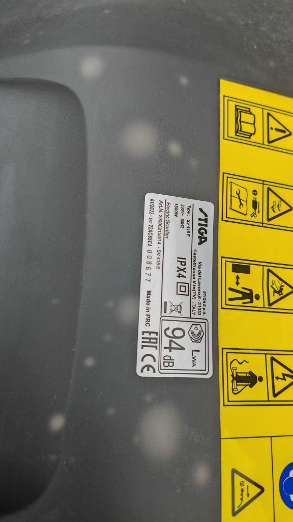 Wertykulator stiga areator ładny stan