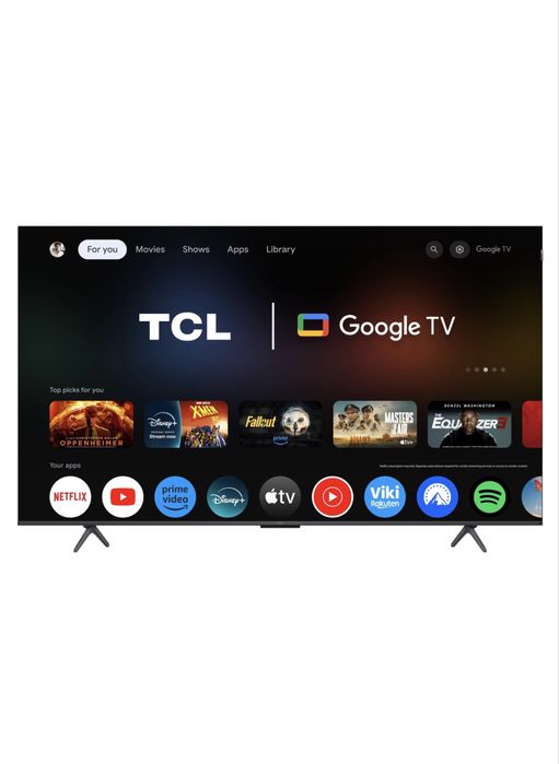 Sprzedam telewizor TCL 65C75B 65” QLED 4K 144Hz Google TV