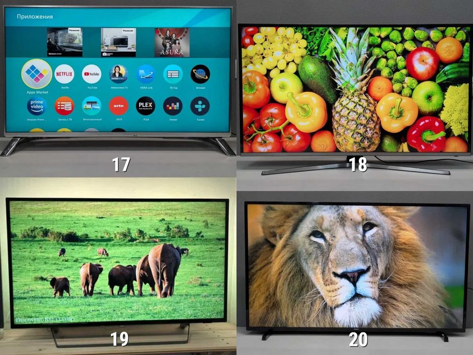 Телевізор SAMSUNG 55" дюйм Direct LED 4K Smart TV Wi-Fi 3D Бу ГАРАНТІЯ