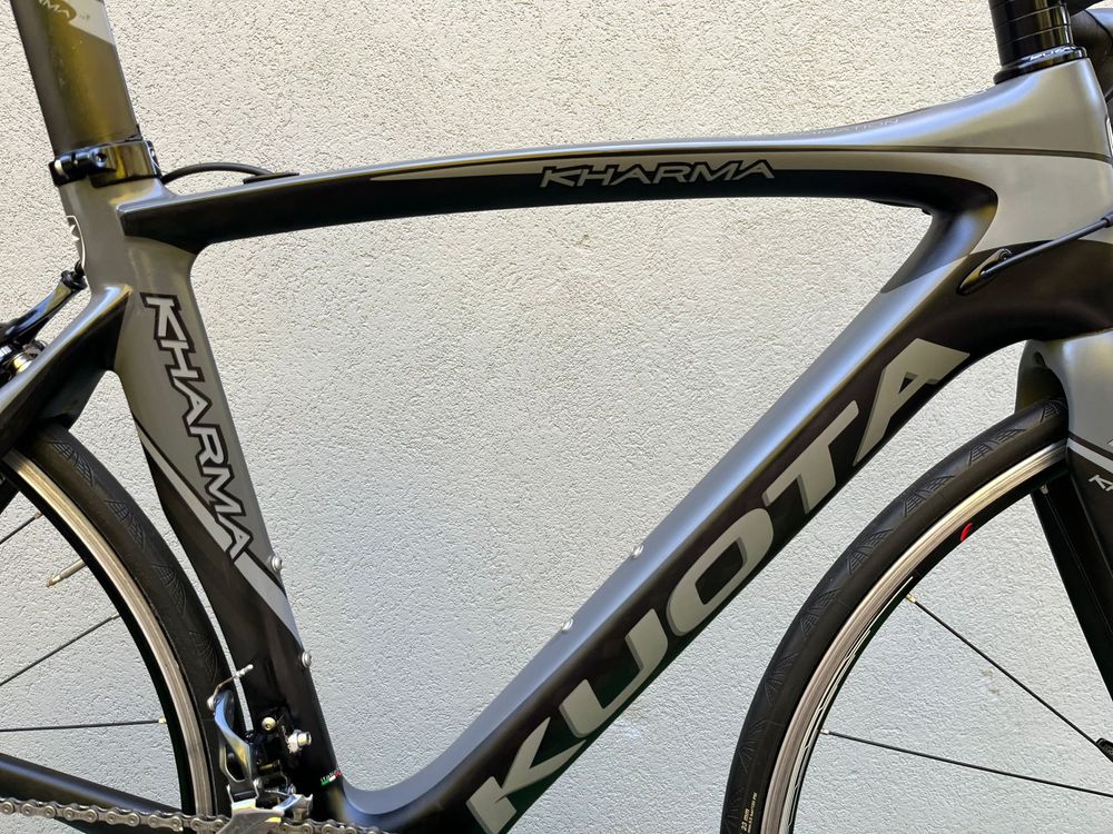 Piękna karbonowa szosa Kuota Kharma HM Shimano Ultegra Fulcrum roz.53