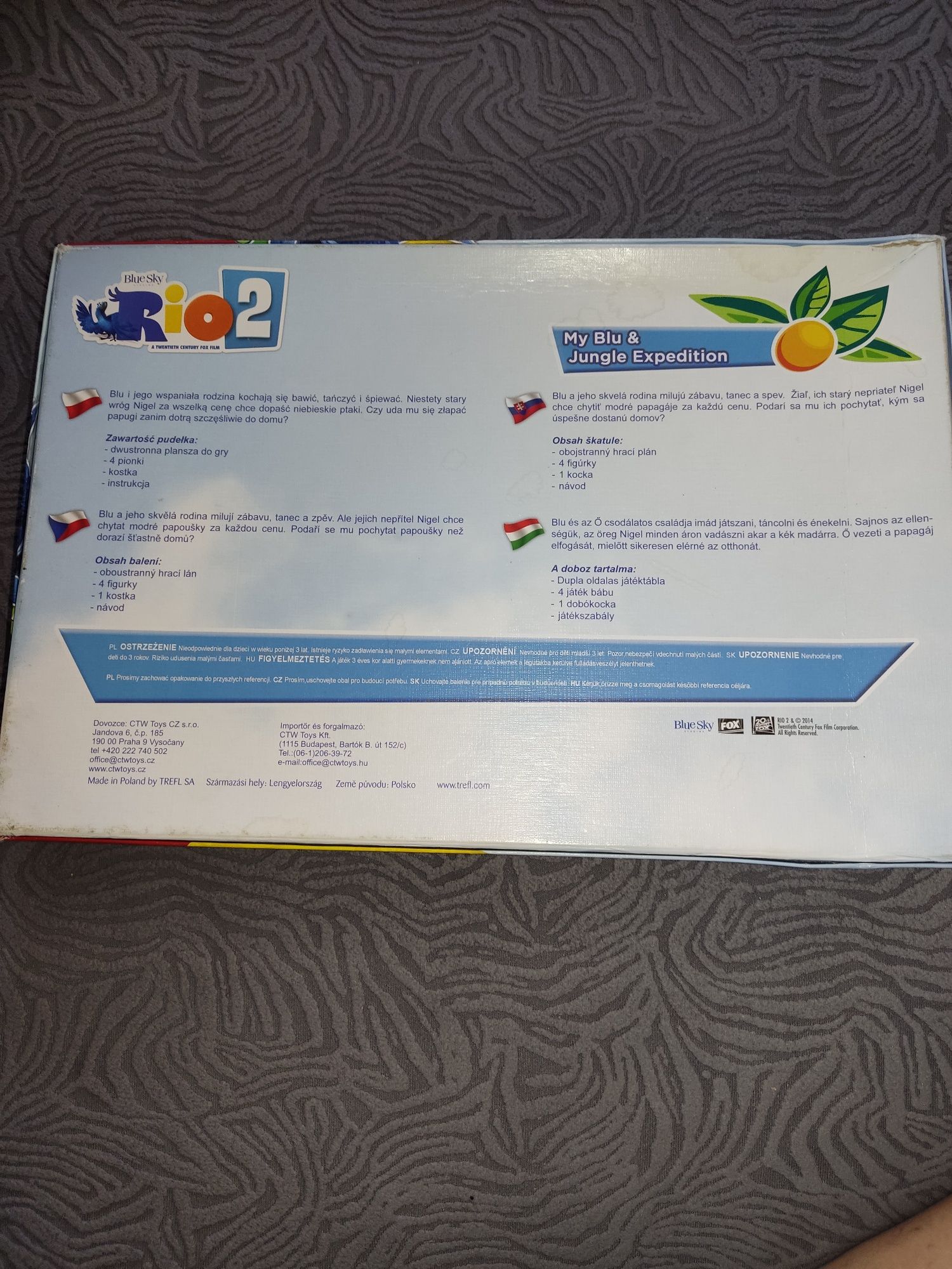 Gra "Rio 2" 2in1