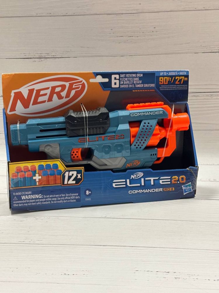 Бластер іграшковий Nerf Elite 2.0 Commander RD 6