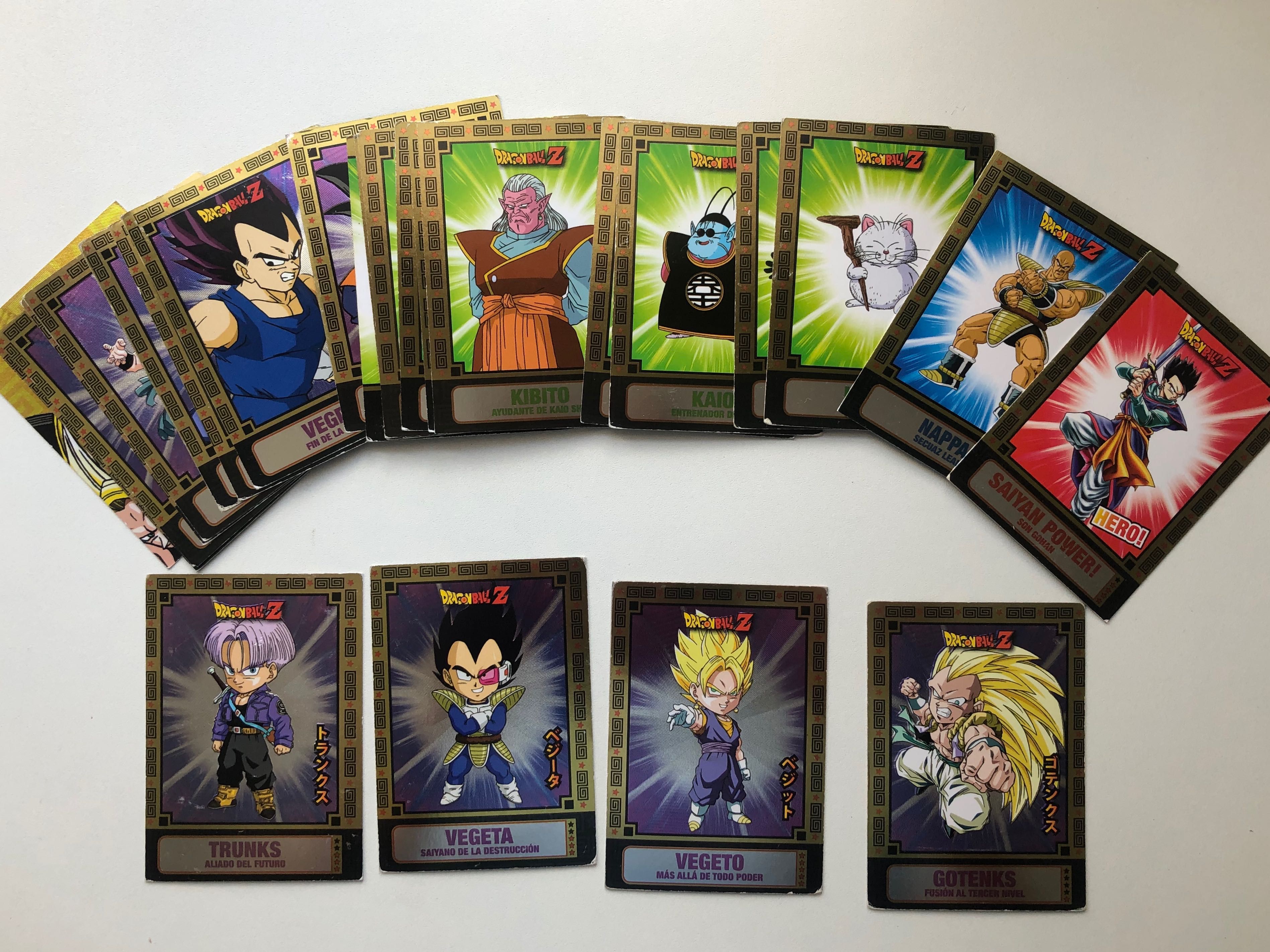 NEW: Cartas Dragon Ball Panini: Serie 1, 2, 4, Combat Cards & Fusion