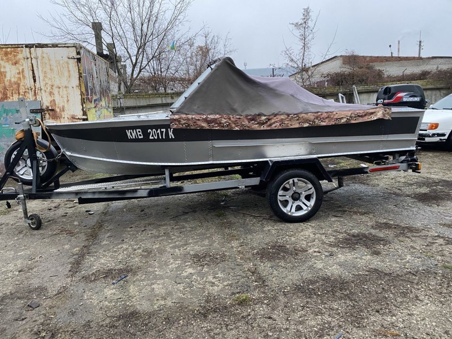 Лодка Прогрес-2 + мотор Suzuki 40 (2т)