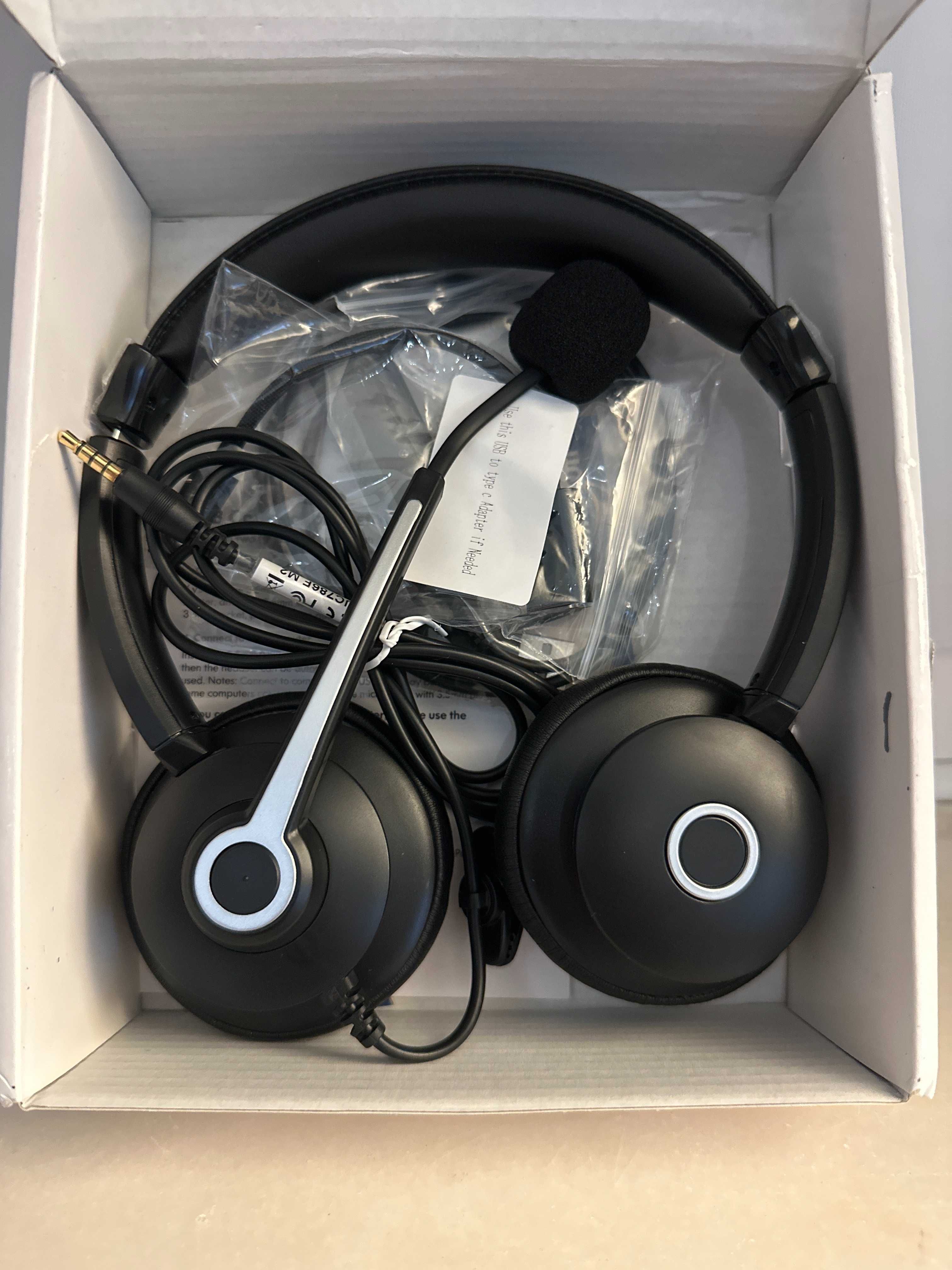 VENDO Headset Profissional Wantek 786FUSB c/ Microfone (NOVO na Caixa)
