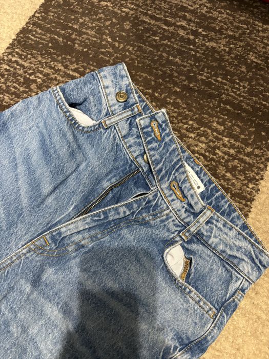 Джинсы Zara  высокая посадка