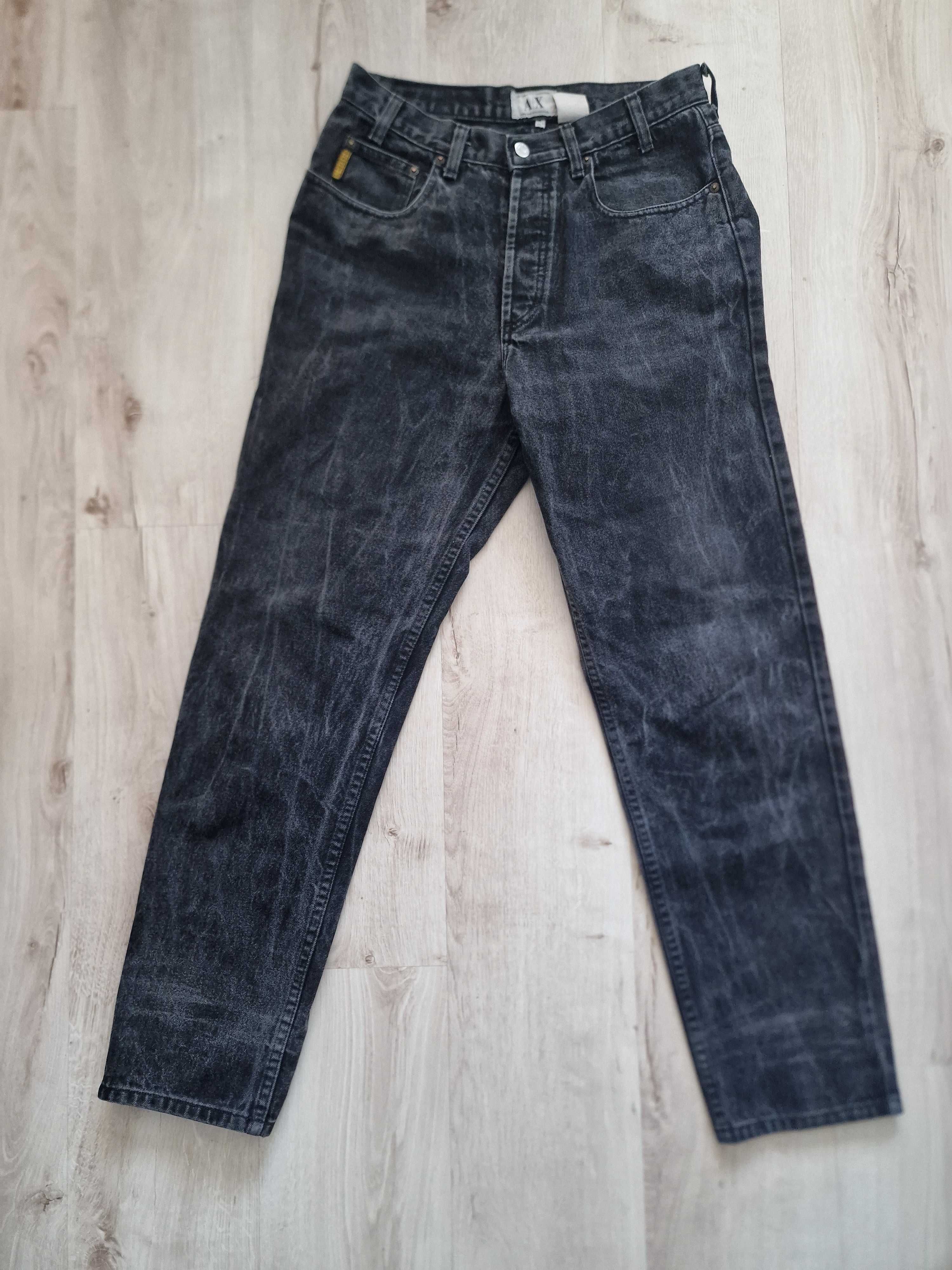 Spodnie Armani Jeans vinatage, postarzane