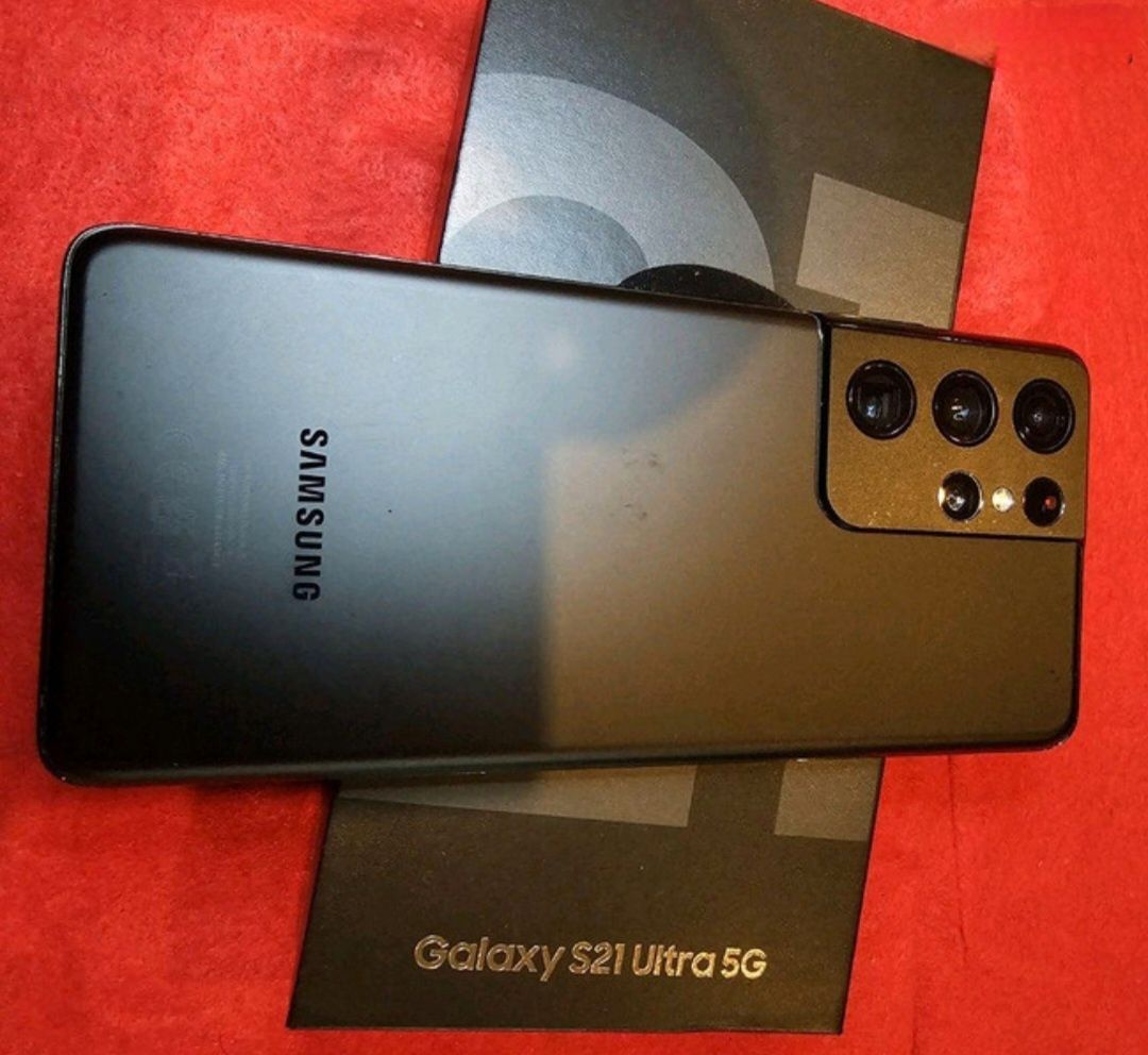 Samsung S21 ULTRA, 5G, [12GB-RAM], "256GB" + Extras