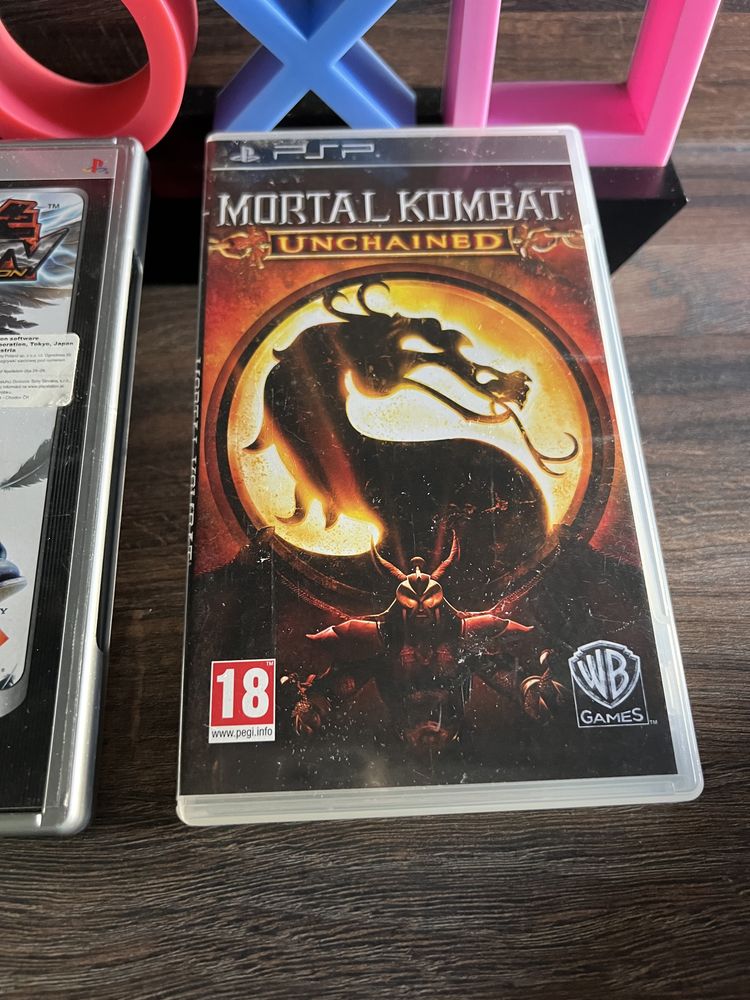 PSP Tekken Dark Resurrection, Mortal Kombat Unchained!