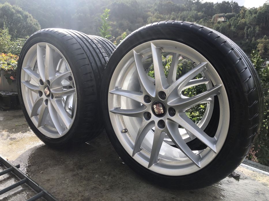 Jantes 18 5x112 originais com pneus