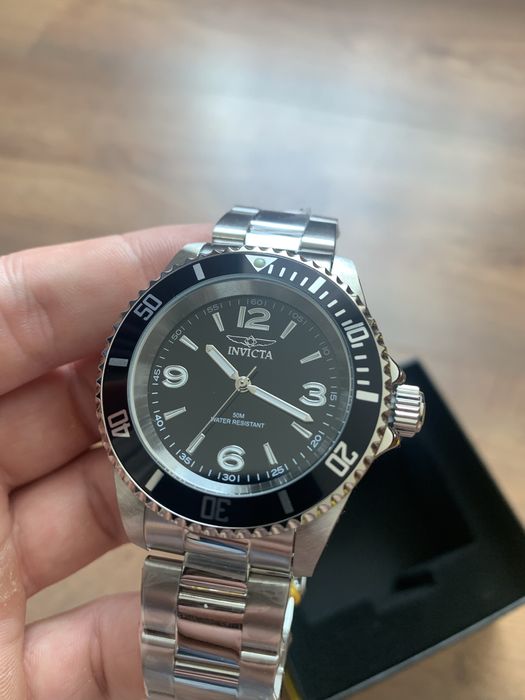 Чоловічий годинник Invicta Pro Diver - 46 мм, сталь (47160)