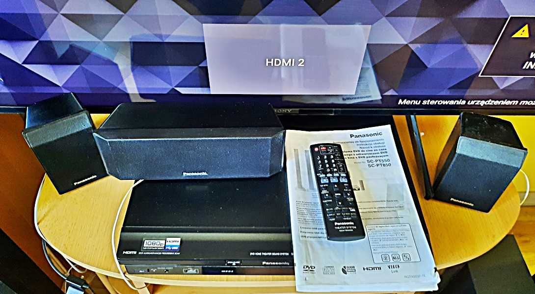 Kino domowe Panasonic model SC-PT550