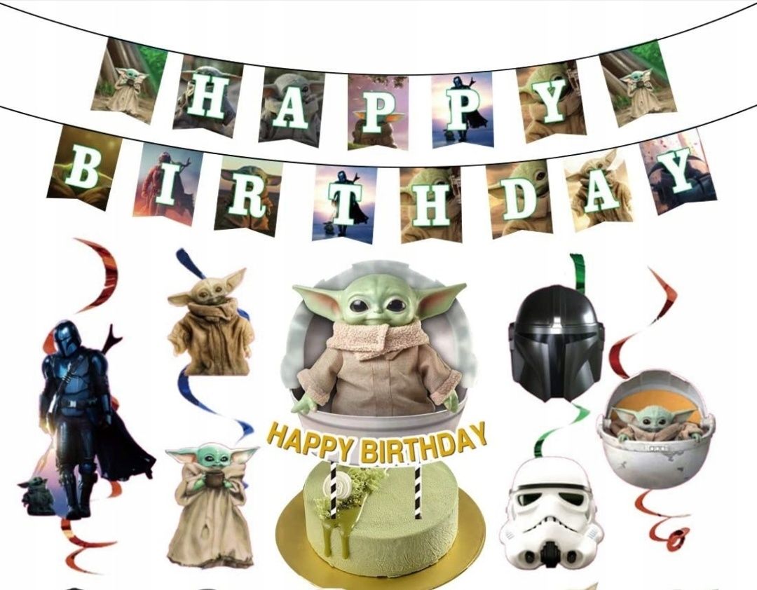 Zestaw urodzinowy Gwiezdne wojny Star Wars