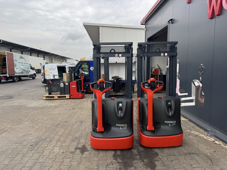 Paleciak elektryczny Linde L 12 2018 r 290 cm 1200 kg wózek sztaplarka