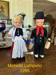 Lalka kolekcjonerska lalki regionalne Wiegand Puppen strój ludowy 1295