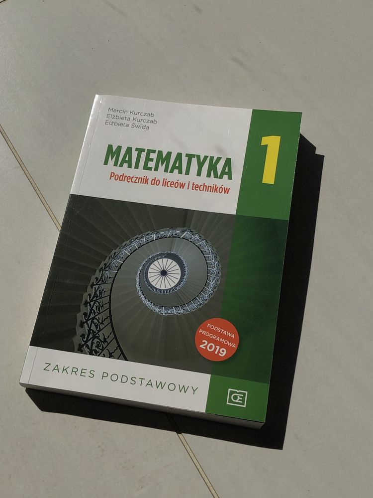 Matematyka 1 podręcznik zakres podstawowy