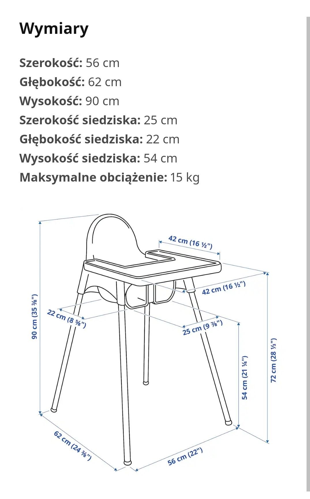 Sprzedam krzesełko do karmienia, nocnik, nakładkę na deskę sedesową