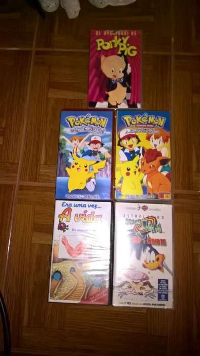 VHS Pokémon, Porky-pig, Bip-Bip e Coyote