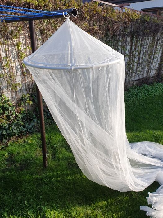 Baldachim ikea tiul nad łóżeczko, do ogrodu