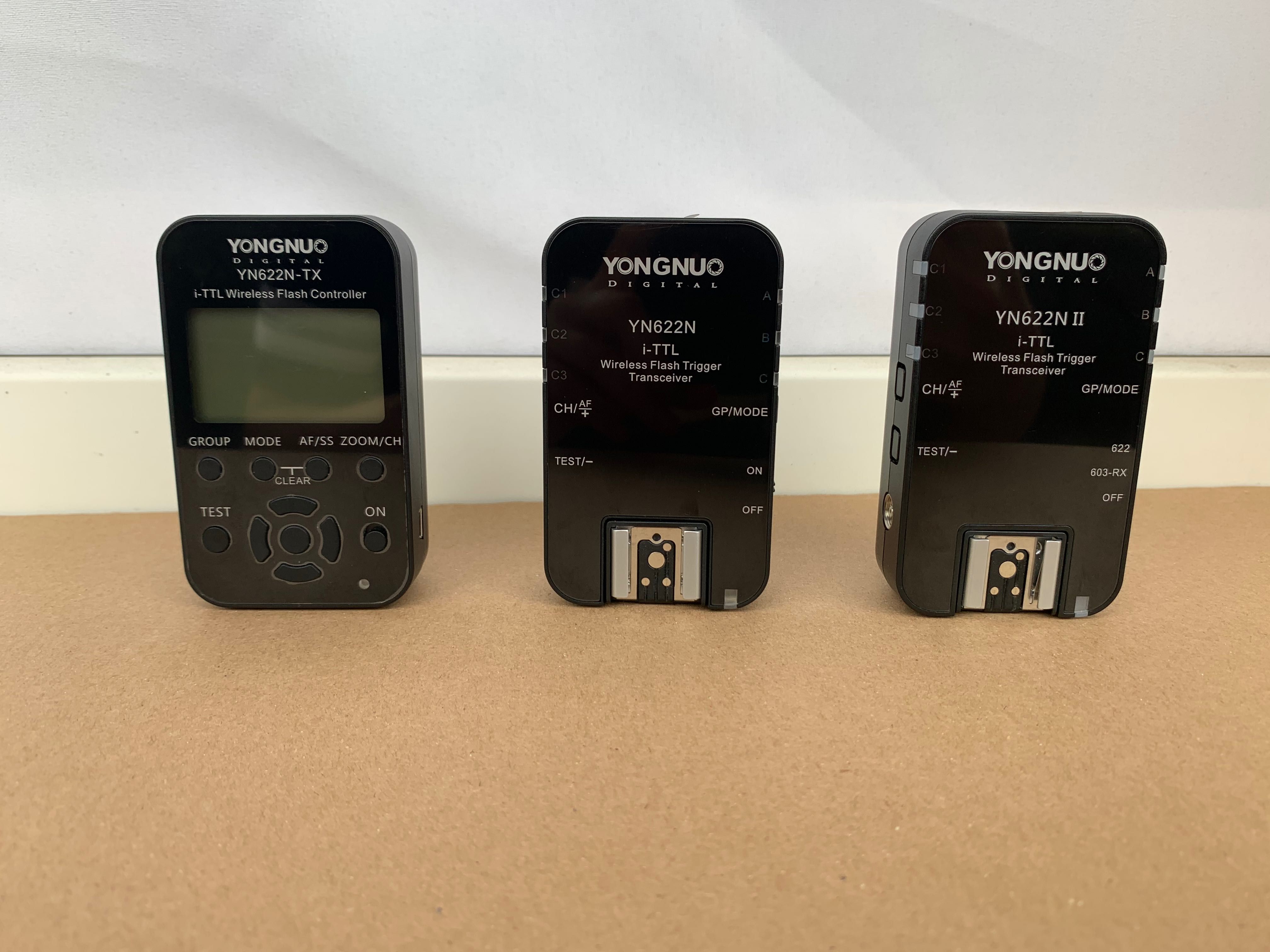 Zestaw Yongnuo YN622N do Nikona transmitter + 2 nadajniki/odbiorniki