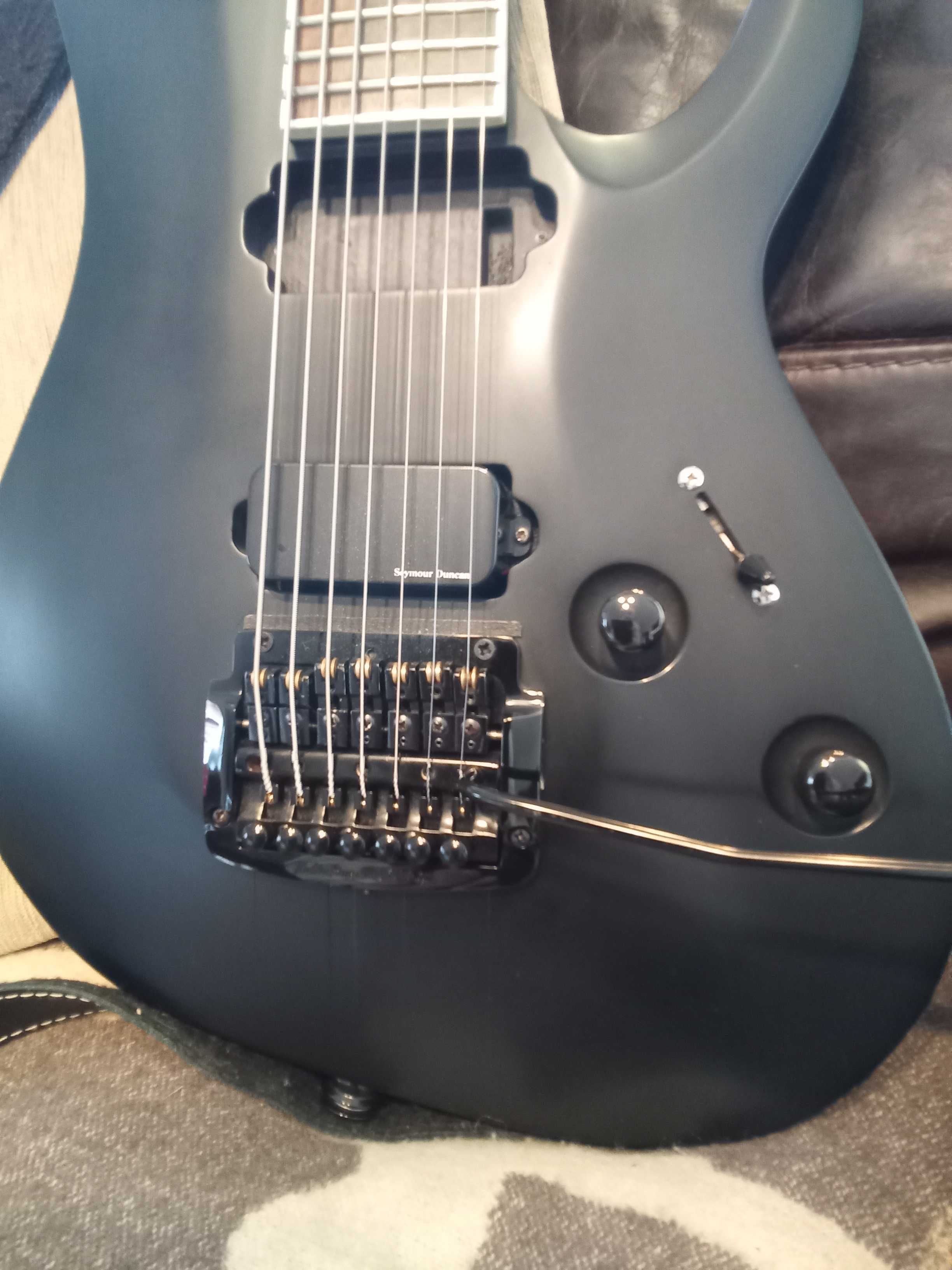 Gitara Pas Guitars 7 strunowa, 27" Kahler