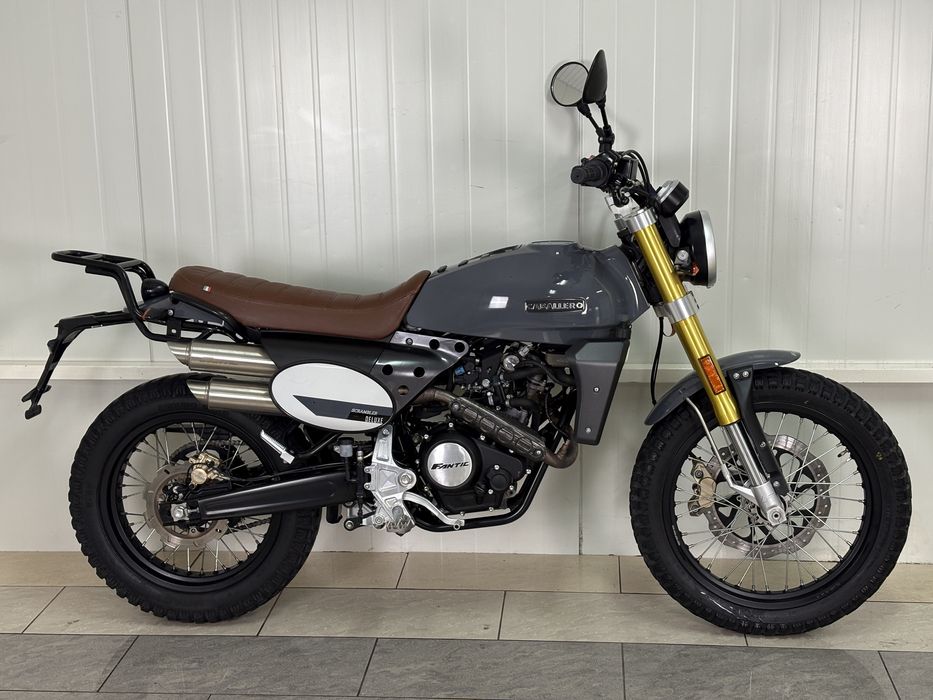 Fantic caballero 125 #Kat B A1 #ABS #Scrambler