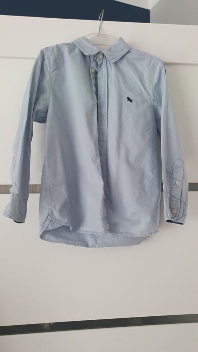 Koszula h&m 122 błękit